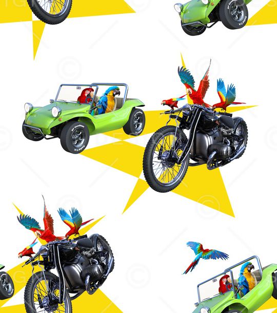 清爽底花卉印花华亿平台图片