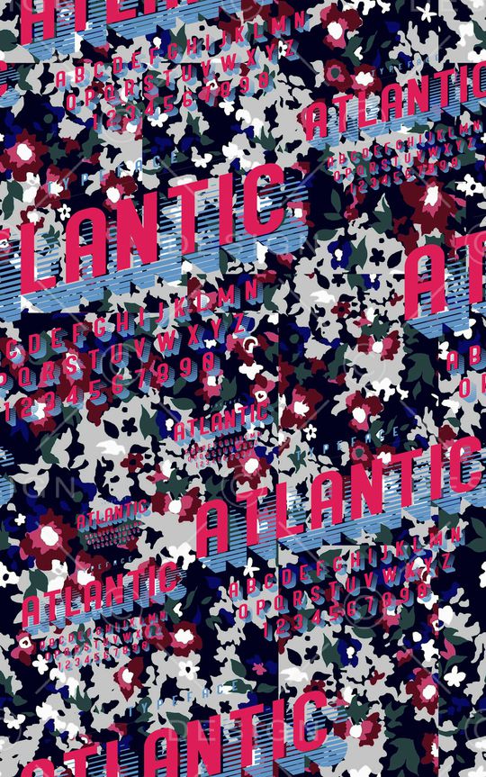 字母印花华亿平台图片