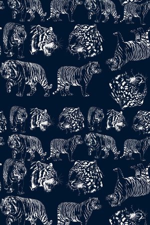 动物纹印花华亿平台图片