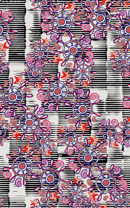 几何印花华亿平台图片