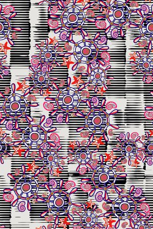 几何印花华亿平台图片