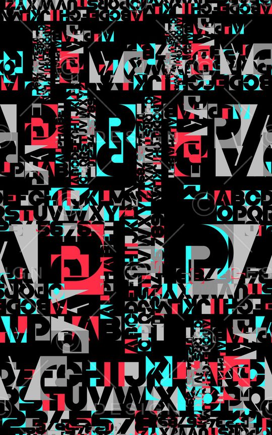 字母印花华亿平台图片