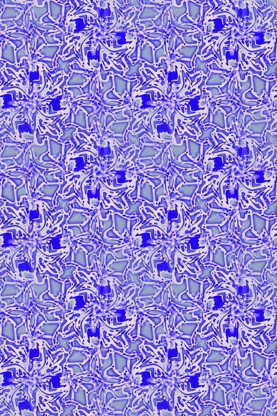 抽象花卉印花华亿平台图片