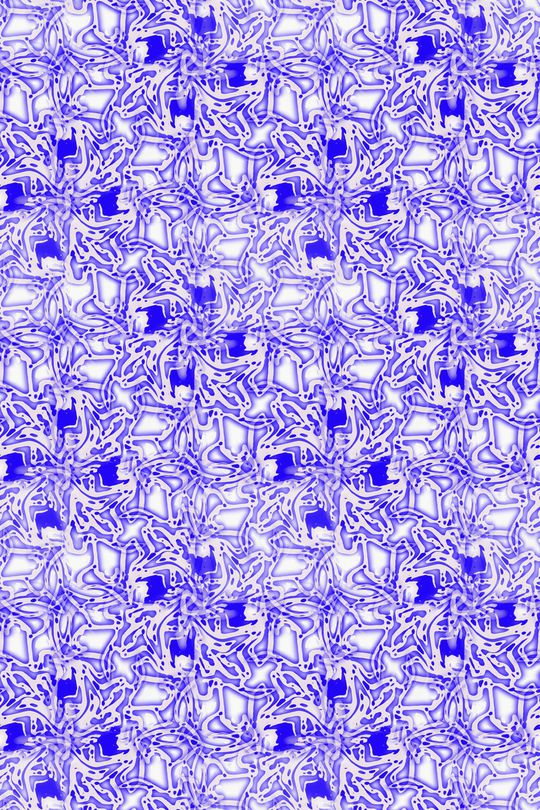 抽象花卉印花华亿平台图片