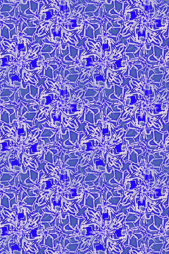 抽象花卉印花华亿平台图片