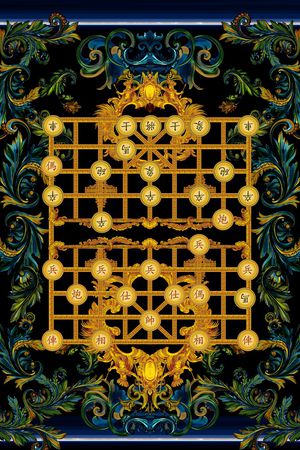 男装印花华亿平台图片