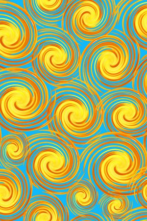 清爽底花卉印花华亿平台图片