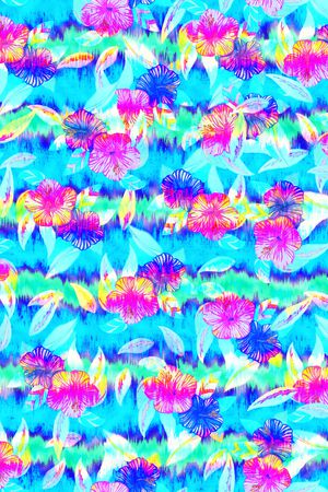 春夏华亿平台印花华亿平台图片