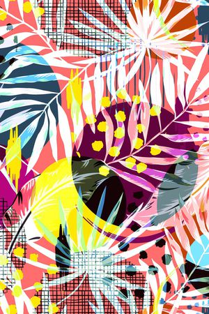 几何印花华亿平台图片