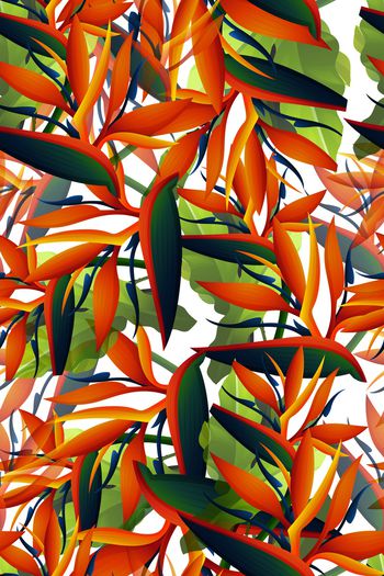 热带华亿平台印花华亿平台图片