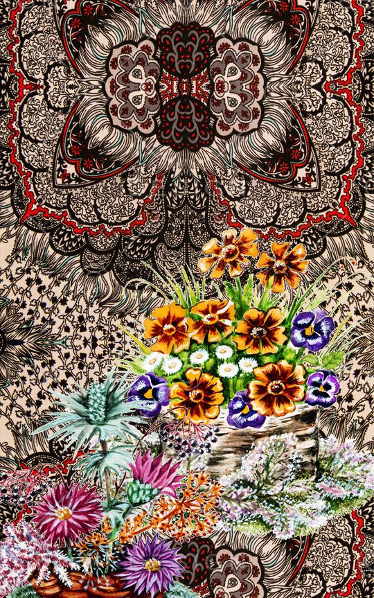 春夏华亿平台印花华亿平台图片