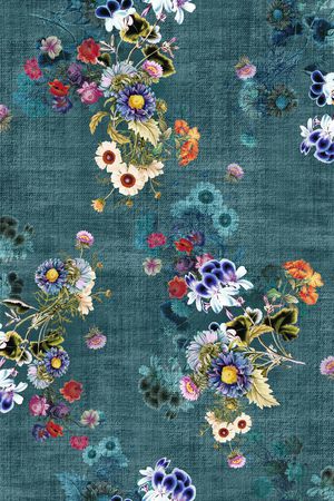 手绘印花华亿平台图片