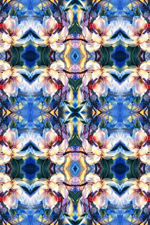 迷幻印花华亿平台图片