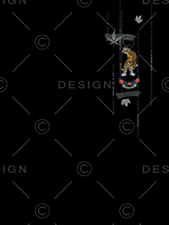 男装印花华亿平台图片