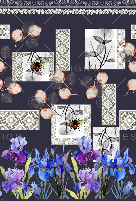 兰花印花华亿平台图片