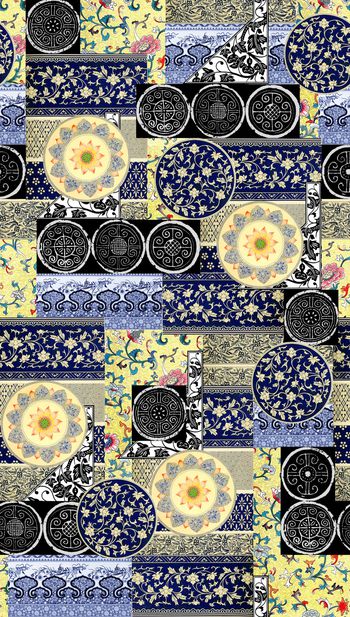 文艺印花华亿平台图片