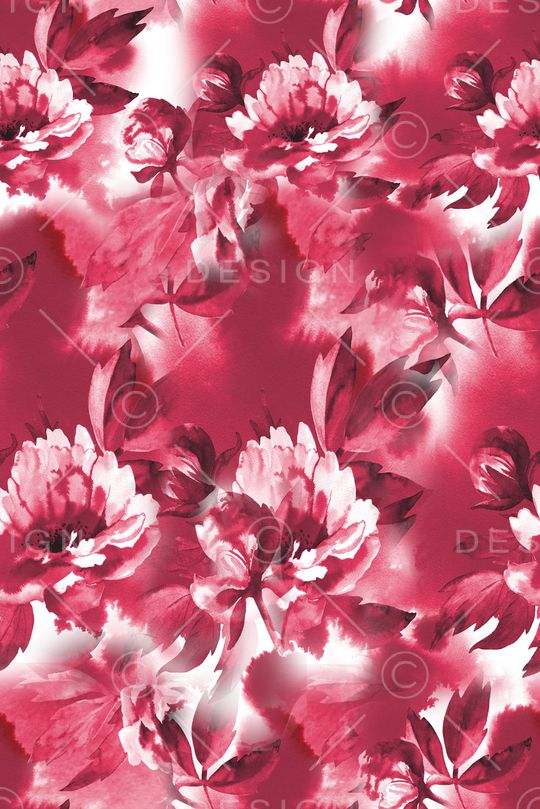 春夏华亿平台印花华亿平台图片