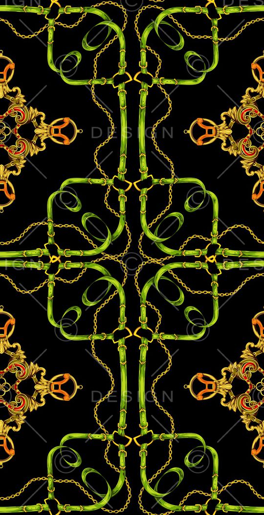 宫廷风印花华亿平台图片