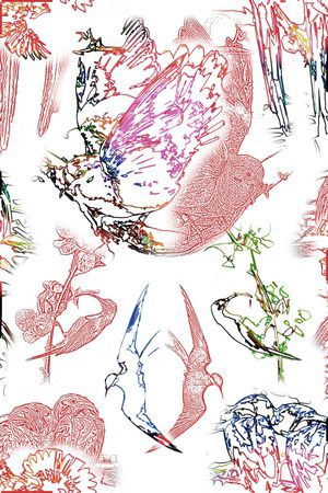 休闲印花华亿平台图片