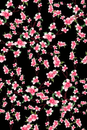 桃花印花华亿平台图片