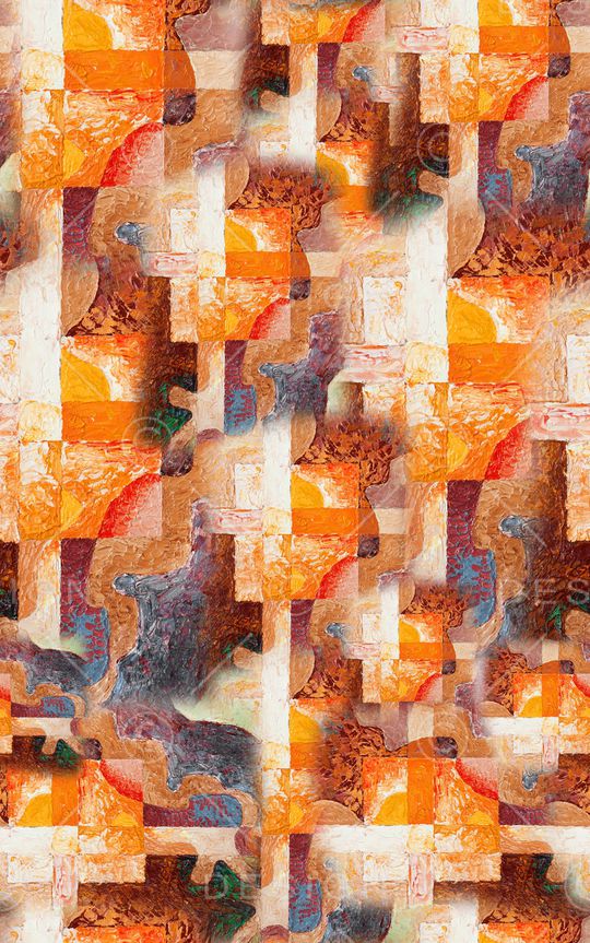 抽象印花华亿平台图片