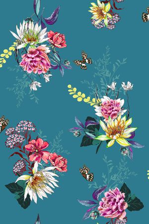 水彩印花华亿平台图片