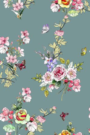 水彩印花华亿平台图片