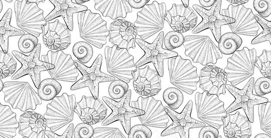 线条画印花华亿平台图片