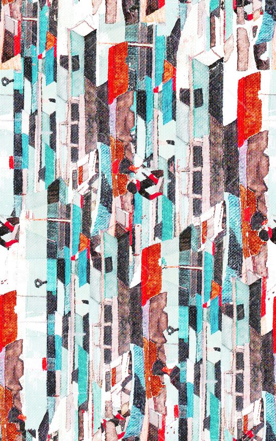 抽象印花华亿平台图片