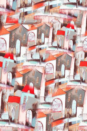 抽象印花华亿平台图片