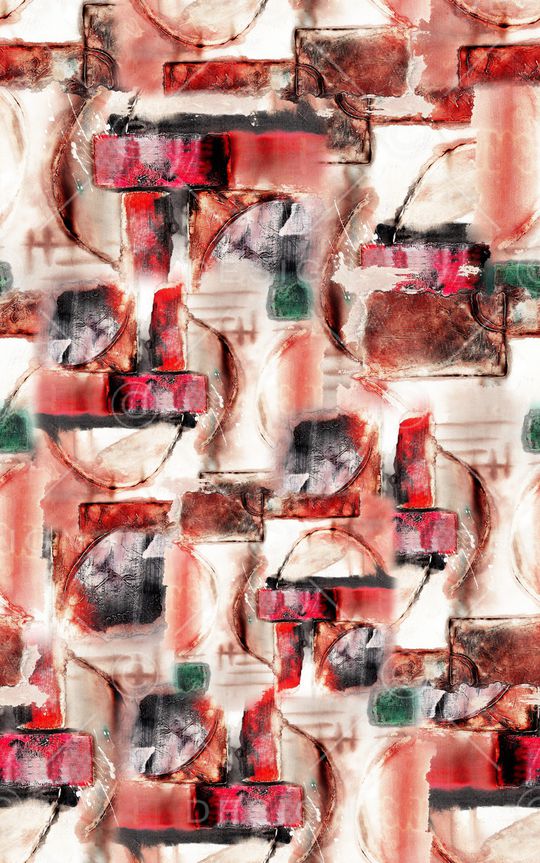 抽象印花华亿平台图片