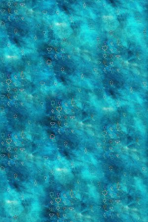 抽象印花华亿平台图片