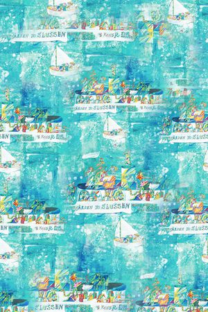 抽象印花华亿平台图片