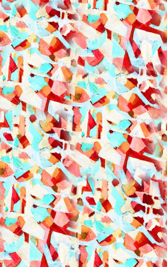 抽象印花华亿平台图片