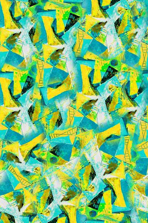 抽象印花华亿平台图片