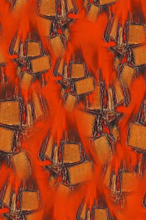 抽象印花华亿平台图片