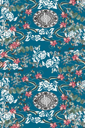 数码华亿平台印花华亿平台图片