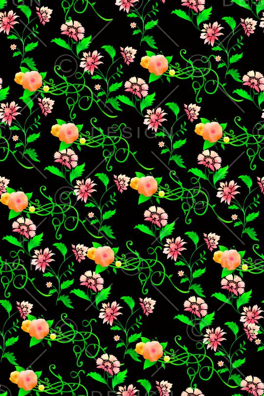 手绘印花华亿平台图片