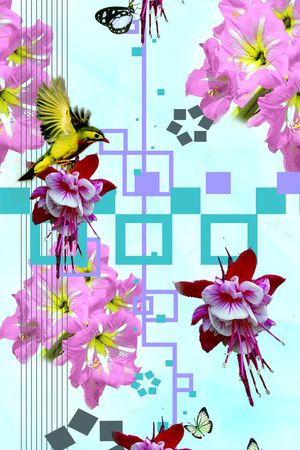 数码华亿平台印花华亿平台图片