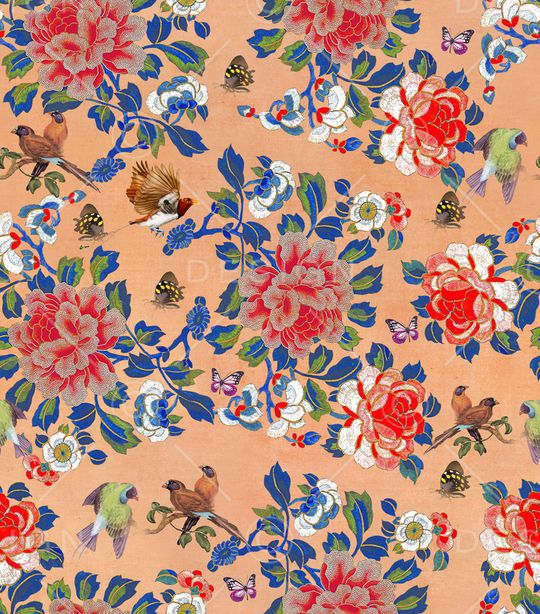 春夏华亿平台印花华亿平台图片