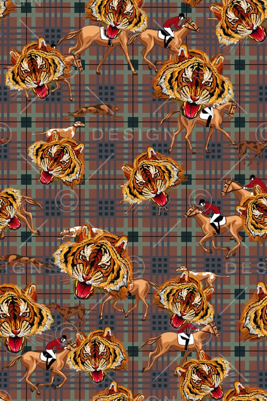 老虎印花华亿平台图片