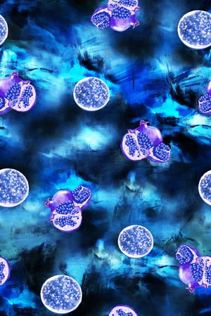 春夏华亿平台印花华亿平台图片