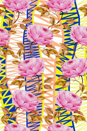 几何印花华亿平台图片