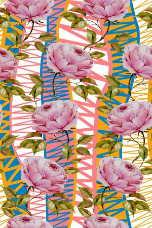 几何印花华亿平台图片