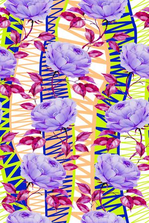 几何印花华亿平台图片