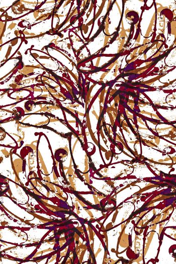 线条画印花华亿平台图片