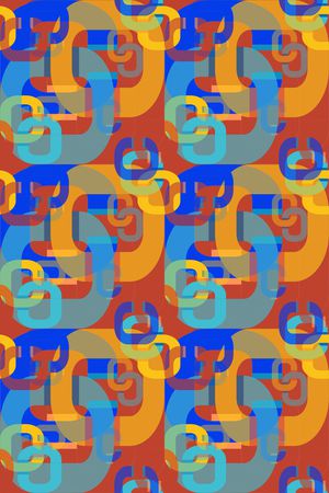 几何印花华亿平台图片