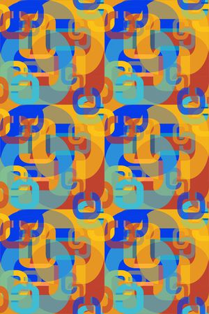 几何印花华亿平台图片