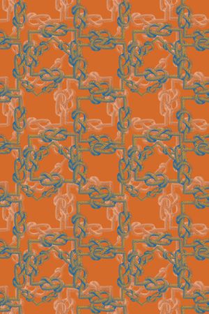 锁链印花印花华亿平台图片