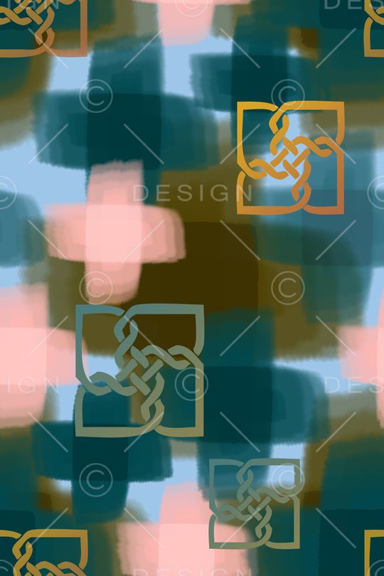 复古装饰印花华亿平台图片